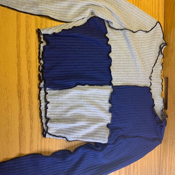 SHEIN Two Tone Shirt - Picture 1 of 2